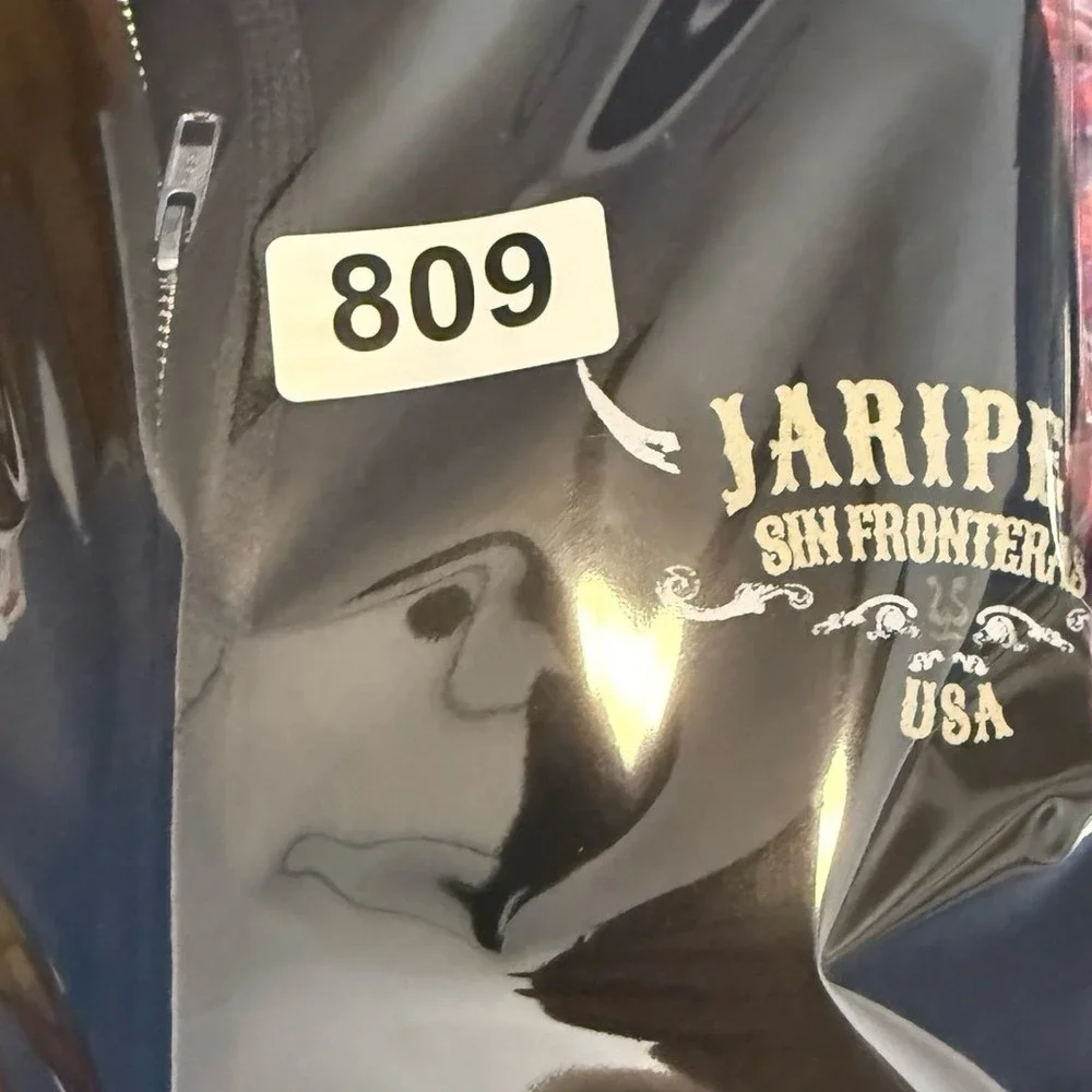Pepe Aguilar Jaripeo Sin Fronteras Hoodie Black‎ Western Rodeo Mexico